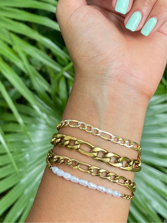 Gold Chain Bracelets