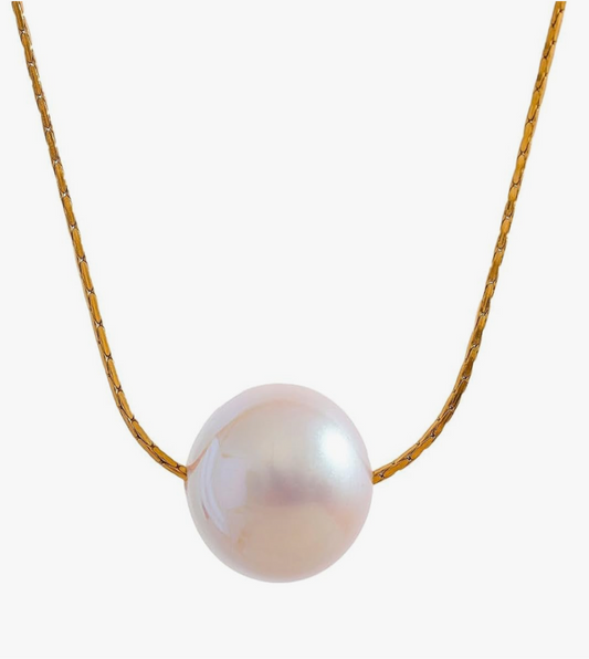 Single Pearl Necklace
