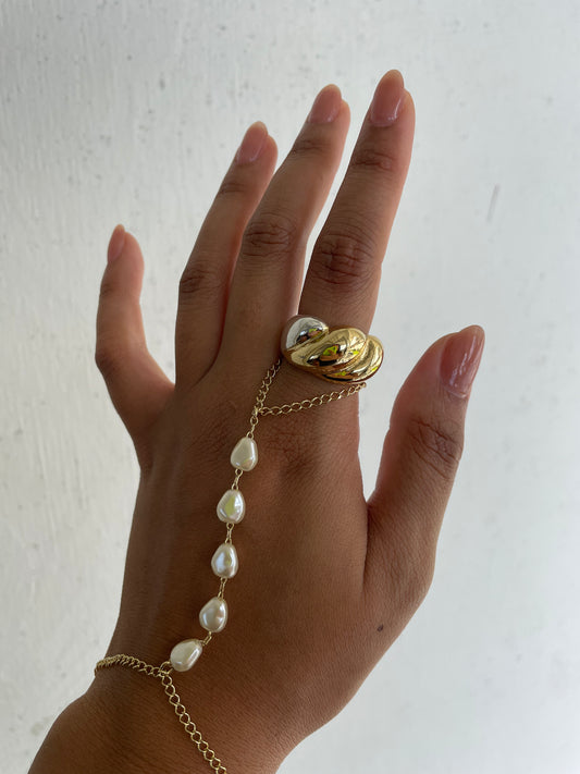 Dual Color Chunky Ring