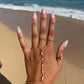 Mother Of Pearl Handchain Bracelet