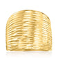 Diamond Cut Gold Ring