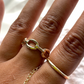 Gold Link Ring
