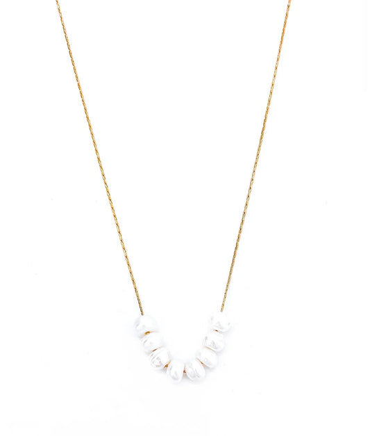 Float Fresh Water Pearl Necklace