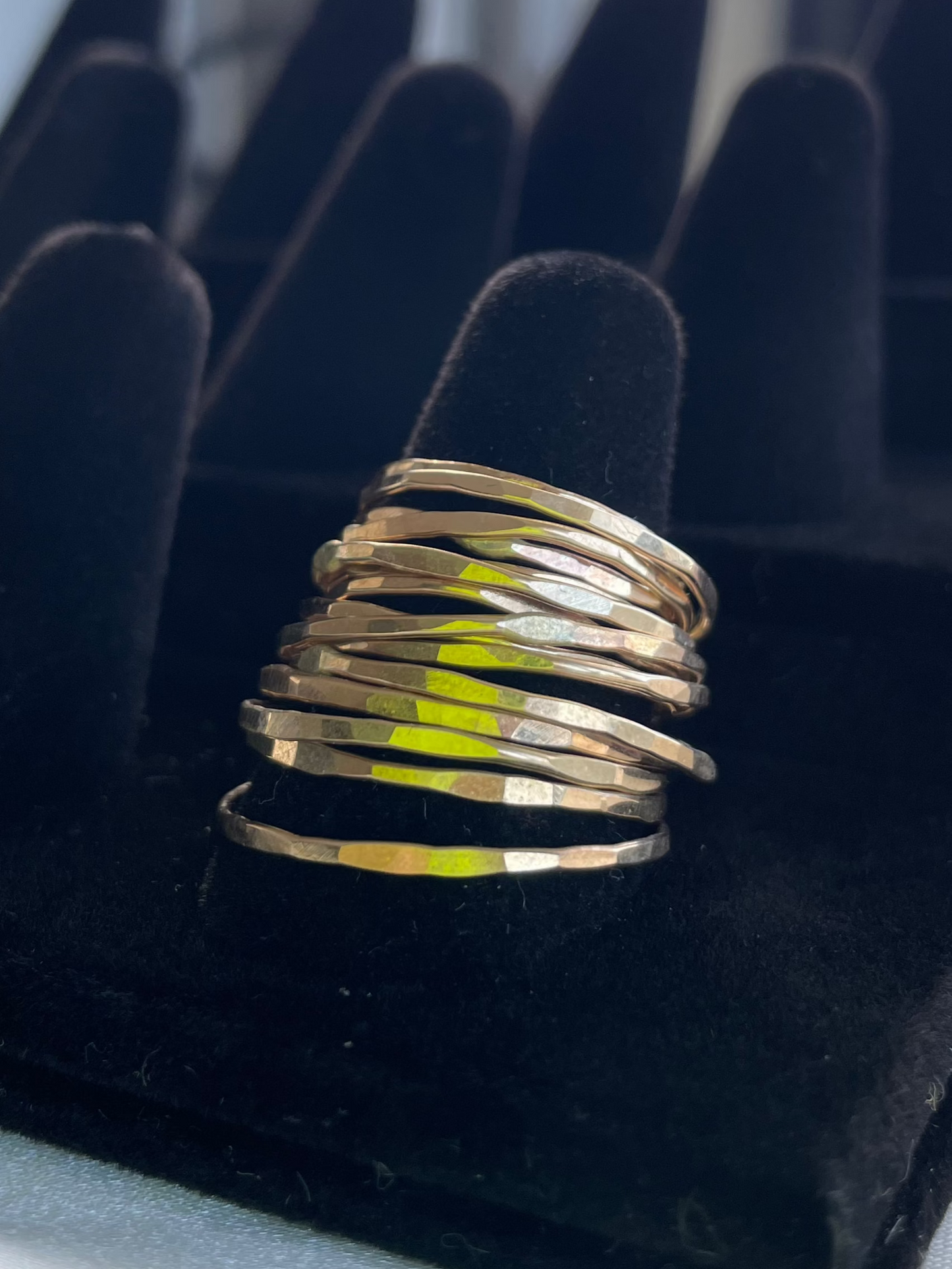 14K Gold-Filled Textured Ring