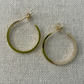 C-Hoop Gold Filled Earrings