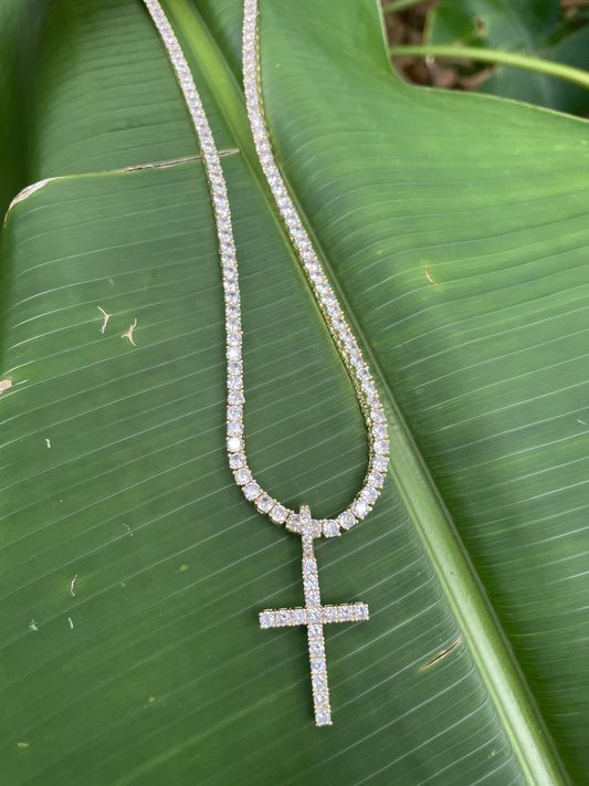 Diamond Cross Pendant