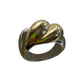 Dual Color Chunky Ring