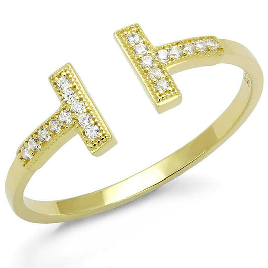 Double Bar Gold Ring